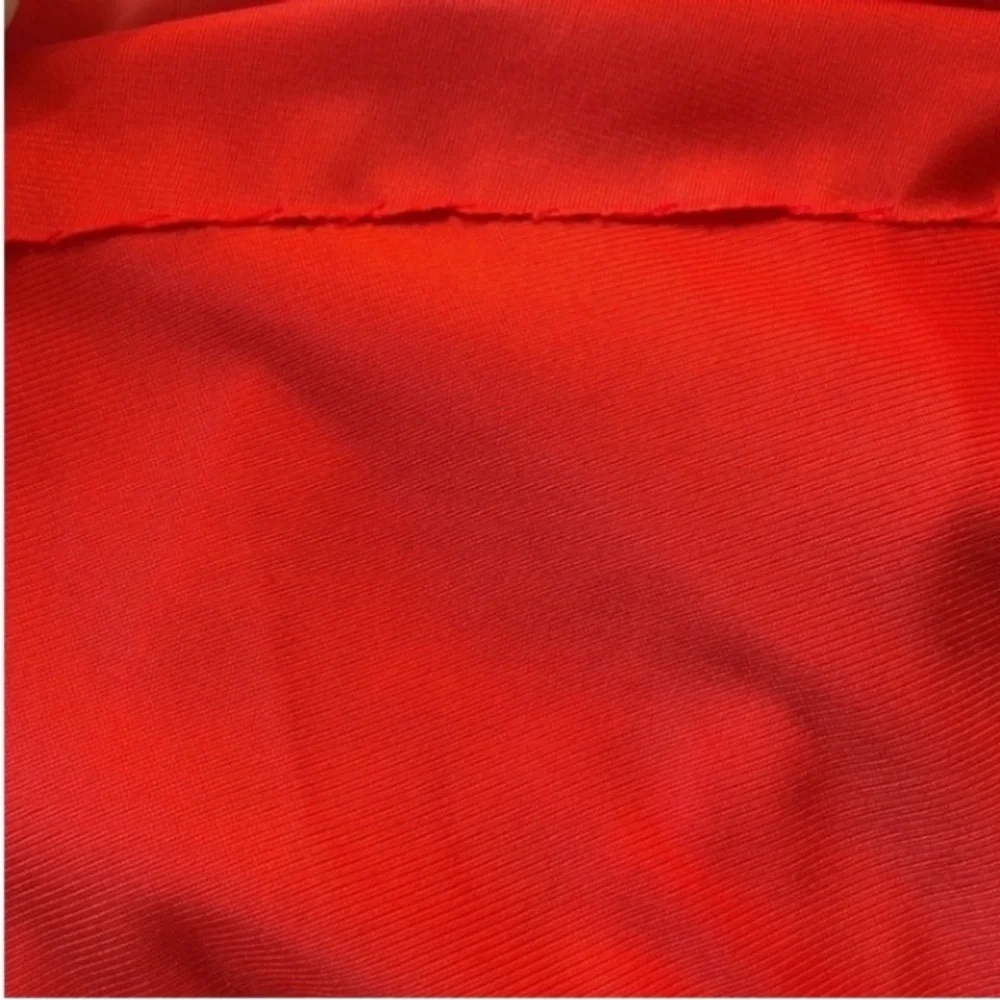 Gaymode 60s Mini Slip Dress Gown Orange Red Antron3 Christmas Party Ball Vintage - Picture 12 of 16